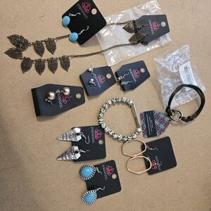 Paparazzi Jewelry Collection with Turquoise and Silver Accents